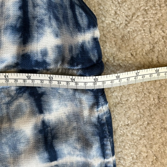 Cloth & Stone Anthropologie Asta Tie Dye Jumpsuit Romper Overalls in Sz XS - Picture 9 of 12